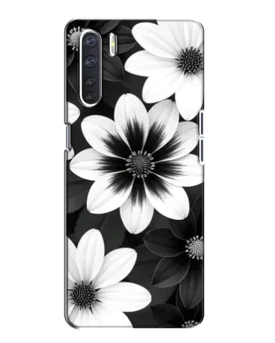Чохол для OPPO A91 з картинкою «Монохромні айстри» Чохол для OPPO A91 з картинкою «Монохромні айстри»