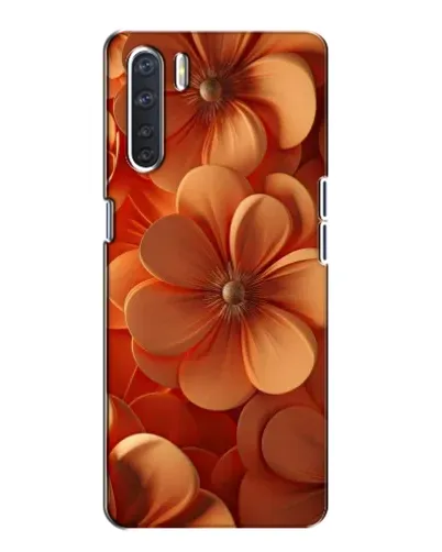 Чохол для OPPO A91 з картинкою «Помаранчева макро квітка» Чохол для OPPO A91 з картинкою «Помаранчева макро квітка»