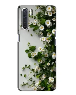 Чохол для OPPO A91 з картинкою «Гілка дрібних білих квітів» Чохол для OPPO A91 з картинкою «Гілка дрібних білих квітів»