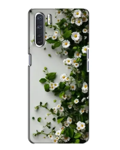 Чохол для OPPO A91 з картинкою «Гілка дрібних білих квітів» Чохол для OPPO A91 з картинкою «Гілка дрібних білих квітів»