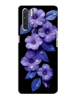 Чохол для OPPO A91 з картинкою «Фіолетові квіти з росою» Чохол для OPPO A91 з картинкою «Фіолетові квіти з росою»
