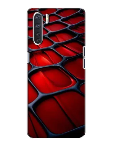 Чохол для OPPO A91 з картинкою «Червона глянцева сітка» Чохол для OPPO A91 з картинкою «Червона глянцева сітка»
