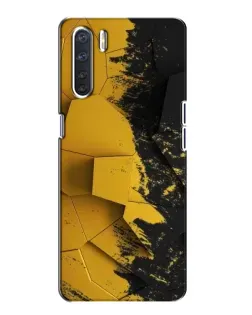 Чохол для OPPO A91 з картинкою «Золоті уламки геометрії»