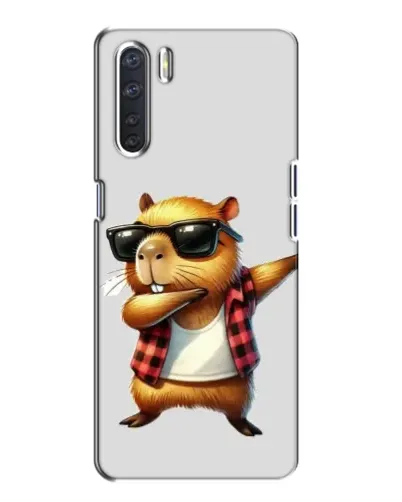 Чохол для OPPO A91 з картинкою «Капібара репер даб» Чохол для OPPO A91 з картинкою «Капібара репер даб»