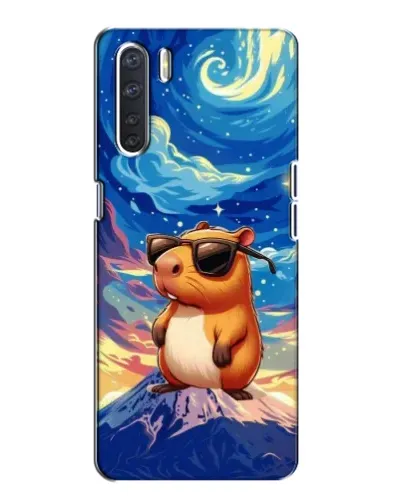Чохол для OPPO A91 з картинкою «Капібара Ван Гога» Чохол для OPPO A91 з картинкою «Капібара Ван Гога»