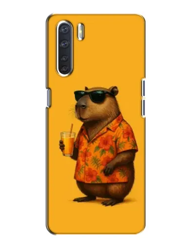Чохол для OPPO A91 з картинкою «Капібара на відпочинку» Чохол для OPPO A91 з картинкою «Капібара на відпочинку»