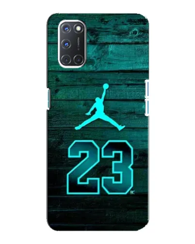 Чохол для OPPO A92 з картинкою «Jordan Cyan 23» Чохол для OPPO A92 з картинкою «Jordan Cyan 23»