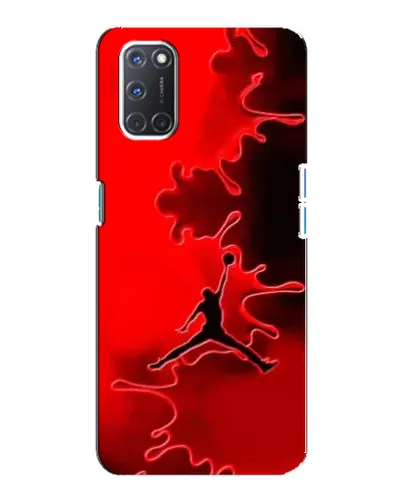 Чохол для OPPO A92 з картинкою «Jordan Red Smoke» Чохол для OPPO A92 з картинкою «Jordan Red Smoke»
