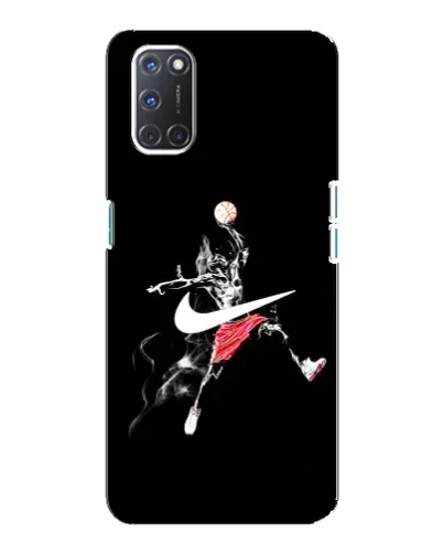 Чохол для OPPO A92 з картинкою «Jordan Jumpman» Чохол для OPPO A92 з картинкою «Jordan Jumpman»