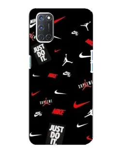 Чохол для OPPO A92 з картинкою «Nike Mix Pattern»