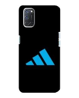 Чехол для OPPO A92 с картинкой «Adidas Cyan Logo»