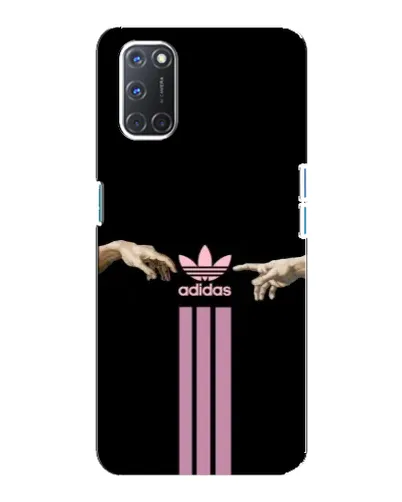 Чехол для OPPO A92 с картинкой «Adidas Hands»