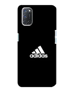 Чехол для OPPO A92 с картинкой «Adidas Red Style»