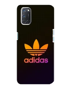 Чехол для OPPO A92 с картинкой «Градиент Adidas»