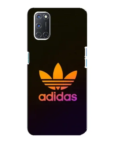 Чехол для OPPO A92 с картинкой «Градиент Adidas»
