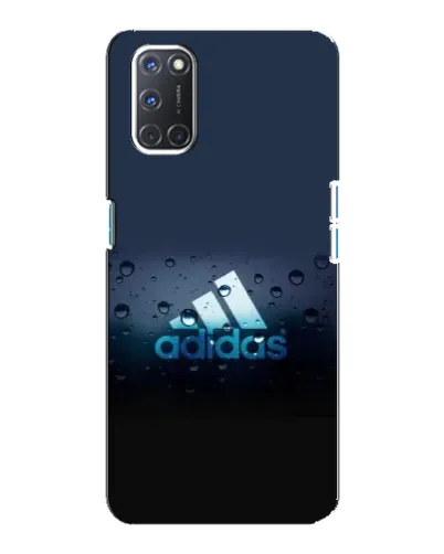 Чехол для OPPO A92 с картинкой «Adidas Water Drops»