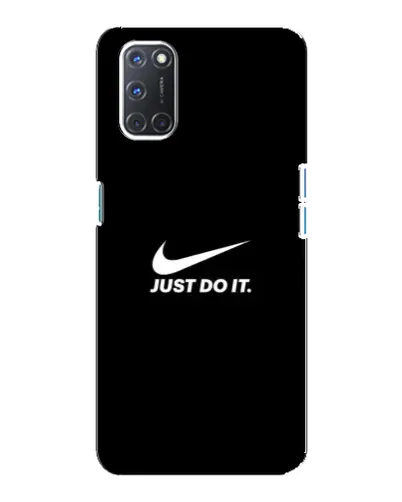 Чехол для OPPO A92 с картинкой «Минимализм от Nike»