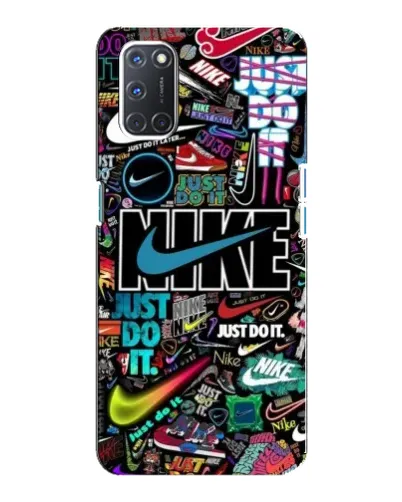Чехол для OPPO A92 с картинкой «Яркий коллаж Nike» Чехол для OPPO A92 с картинкой «Яркий коллаж Nike»