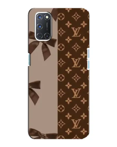 Чохол для OPPO A92 з картинкою «Louis Vuitton — банти»