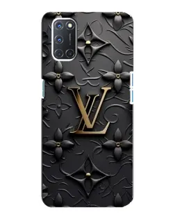 Чохол для OPPO A92 з картинкою «Шкіряна текстура LV»
