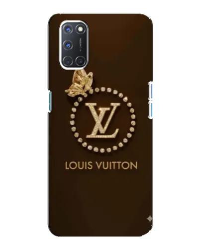 Чохол для OPPO A92 з картинкою «LV — золота печатка»