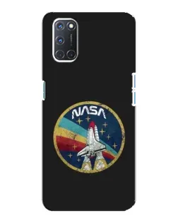 Чехол для OPPO A92 с картинкой «NASA — эмблема миссии» Чехол для OPPO A92 с картинкой «NASA — эмблема миссии»