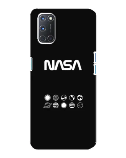Чохол для OPPO A92 з картинкою «NASA — технічний принт» Чохол для OPPO A92 з картинкою «NASA — технічний принт»
