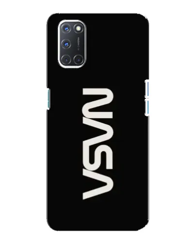 Чохол для OPPO A92 з картинкою «NASA — вертикальний логотип» Чохол для OPPO A92 з картинкою «NASA — вертикальний логотип»