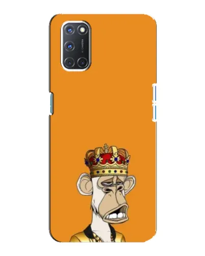 Чохол для OPPO A92 з картинкою «Золота мавпа Bored Ape» Чохол для OPPO A92 з картинкою «Золота мавпа Bored Ape»