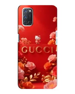 Чохол для OPPO A92 з картинкою «Gucci — золотий сад»