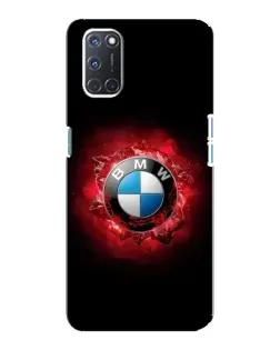 Чохол для OPPO A92 з картинкою «Логотип BMW — спалах»
