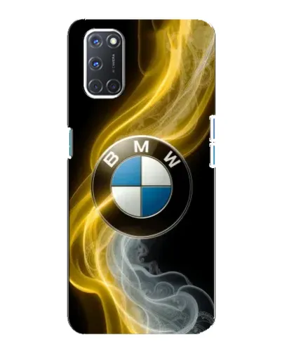 Чохол для OPPO A92 з картинкою «Золотистий дим BMW» Чохол для OPPO A92 з картинкою «Золотистий дим BMW»