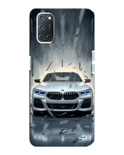 Чохол для OPPO A92 з картинкою «BMW у світлі фар»