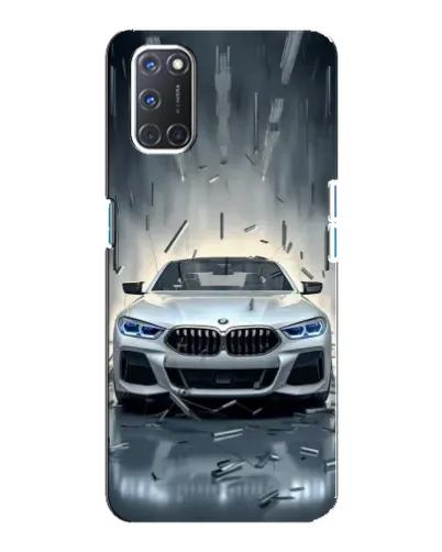 Чохол для OPPO A92 з картинкою «BMW у світлі фар» Чохол для OPPO A92 з картинкою «BMW у світлі фар»