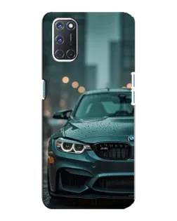 Чохол для OPPO A92 з картинкою «BMW у вогнях міста»