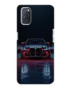 Чохол для OPPO A92 з картинкою «BMW на мокрій дорозі»