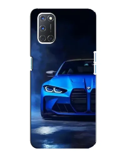 Чохол для OPPO A92 з картинкою «Блакитна BMW M4» Чохол для OPPO A92 з картинкою «Блакитна BMW M4»