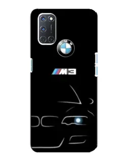 Чохол для OPPO A92 з картинкою «Мінімалістичний принт BMW M3»