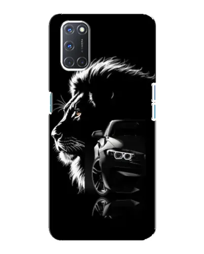 Чохол для OPPO A92 з картинкою «BMW та лев» Чохол для OPPO A92 з картинкою «BMW та лев»