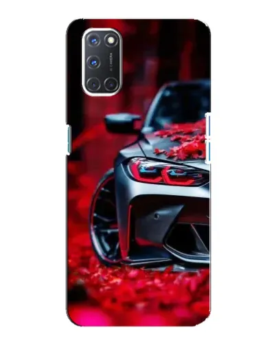 Чохол для OPPO A92 з картинкою «Спортивна BMW та квіти» Чохол для OPPO A92 з картинкою «Спортивна BMW та квіти»