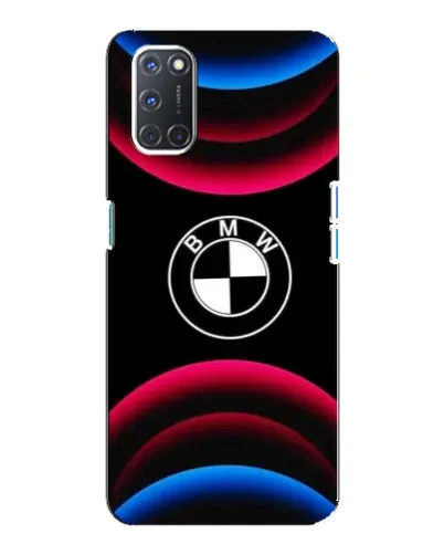 Чохол для OPPO A92 з картинкою «Логотип BMW та неонові дуги» Чохол для OPPO A92 з картинкою «Логотип BMW та неонові дуги»