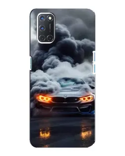 Чохол для OPPO A92 з картинкою «BMW у диму»