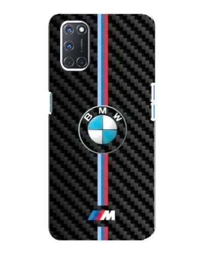 Чохол для OPPO A92 з картинкою «Емблема BMW та карбон» Чохол для OPPO A92 з картинкою «Емблема BMW та карбон»