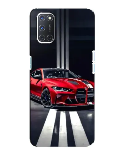 Чохол для OPPO A92 з картинкою «Червона BMW на дорозі» Чохол для OPPO A92 з картинкою «Червона BMW на дорозі»