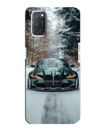 Чохол для OPPO A92 з картинкою «BMW у зимовому лісі» Чохол для OPPO A92 з картинкою «BMW у зимовому лісі»