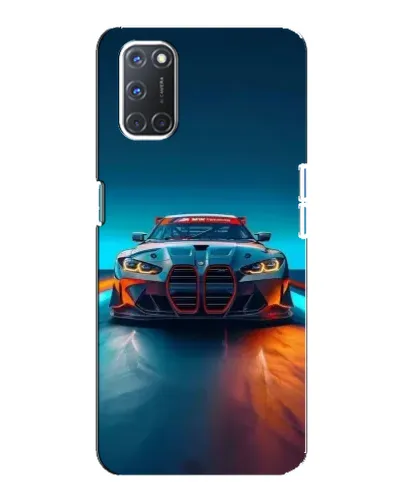 Чохол для OPPO A92 з картинкою «BMW — вогні неону» Чохол для OPPO A92 з картинкою «BMW — вогні неону»