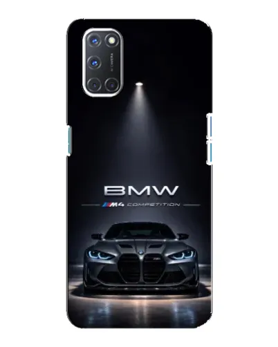 Чохол для OPPO A92 з картинкою «BMW крізь нічне місто» Чохол для OPPO A92 з картинкою «BMW крізь нічне місто»