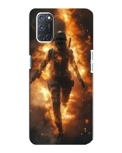 Чохол для OPPO A92 з картинкою «BMW — швидкість у дощі»