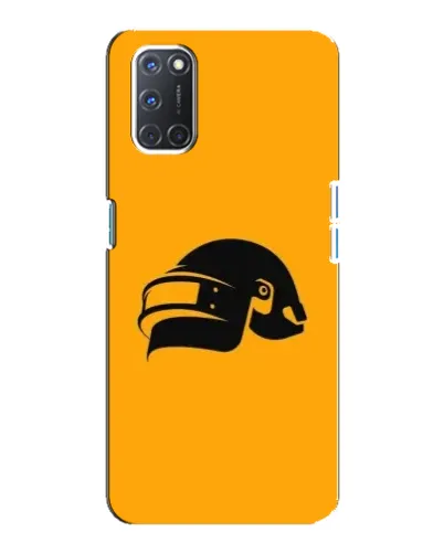 Чохол для OPPO A92 з картинкою «PUBG — золотий шолом»