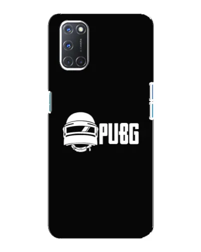 Чохол для OPPO A92 з картинкою «PUBG — класичний лого»